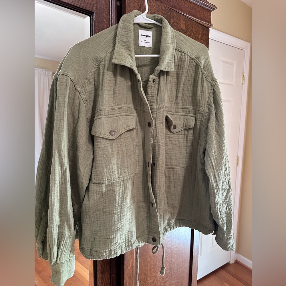 Sonoma XXL Green utility jacket